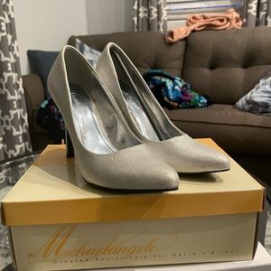 David’s Bridal Sequin Heels